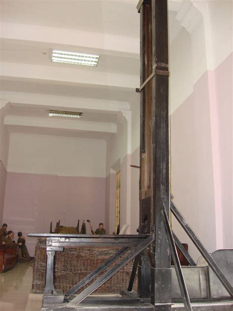 Guillotine Brought To Vietnam By The French Colonialists T Flickr