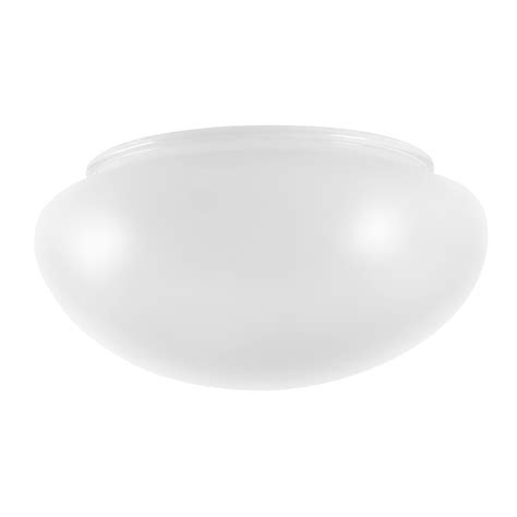 Litex 375 In H 76 In W White Globe Ceiling Fan Light Shade At