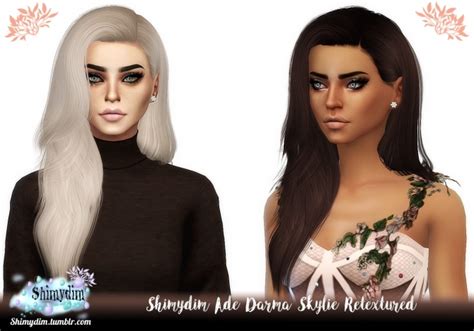 Ade Darma Skylie Hair Retexture Naturals Unnaturals At Shimydim Sims