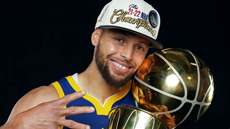 Golden State Warriors Stephen Curry Champion Trophy Poster Off