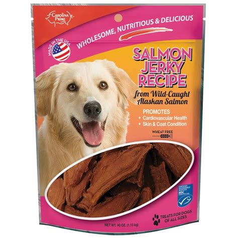 Amazon com kirkland signature dog food variety chicken rice and. Carolina Prime Alaskan Salmon Jerky for Dogs (40 oz ...