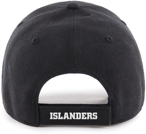 New York Islanders 47 Brand Mvp Adjustable Black Nhl Cap Lovemycap
