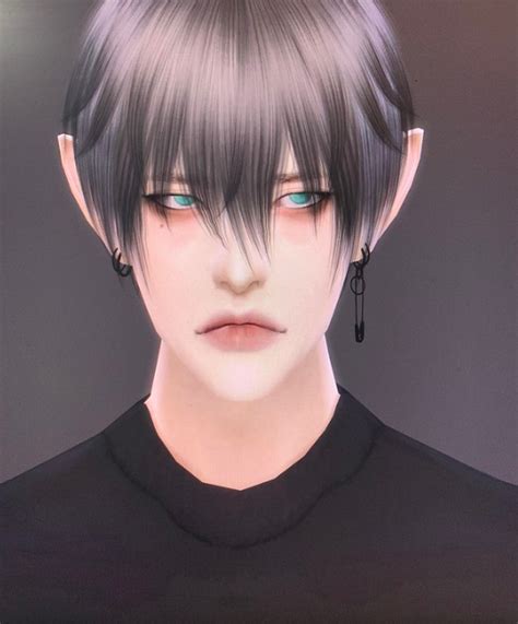 M I K A 丶 Sims Hair Sims 4 Anime Sims 4 Collections