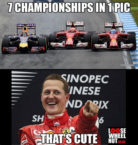 Michael Schumacher Keep Fighting Formula 1