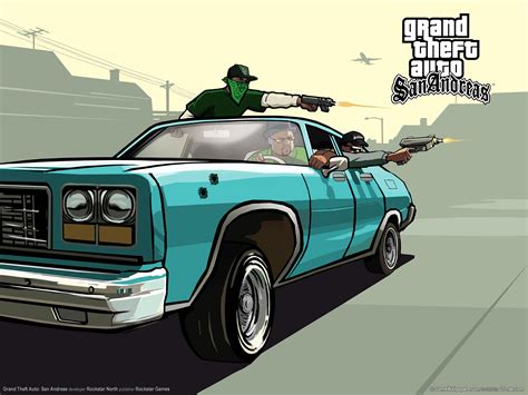 Gta San Andreas Gsf Drive By Shooting Gangwar By Tiagootaku59 On