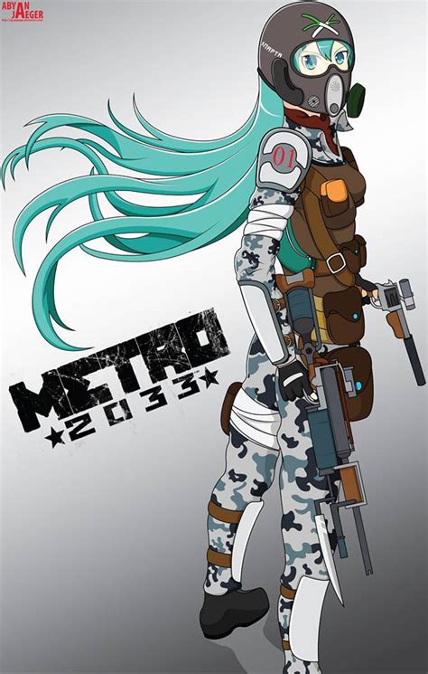 Metro 2033 Crossover Miku By Abyanjaeger On Deviantart
