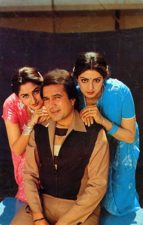 Sridevi Sridevi Jaya Prada Rajesh Khanna And Jeetendra In Maqsad