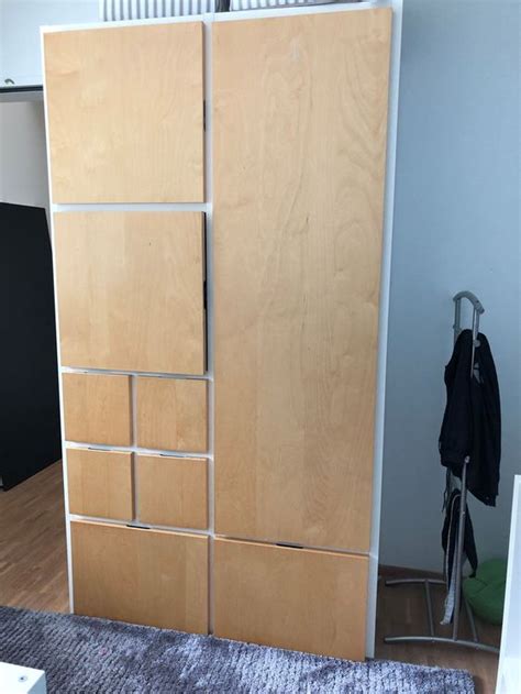 Ikea pax weiß hochglanz : Ikea Schrank Rakke weiß/Holz | Kaufen auf Ricardo