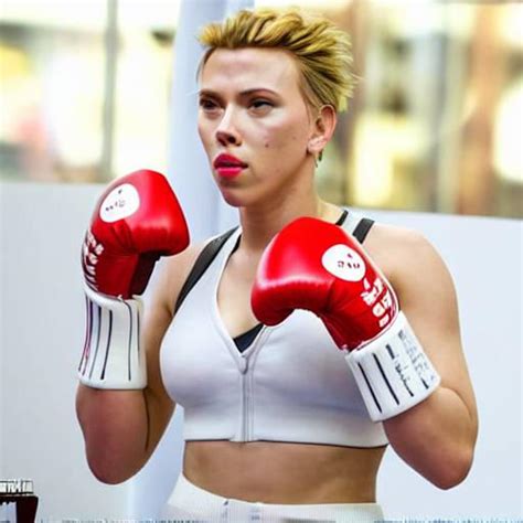 Scarlett Johansson Boxing 2 By Comradeiosif On Deviantart