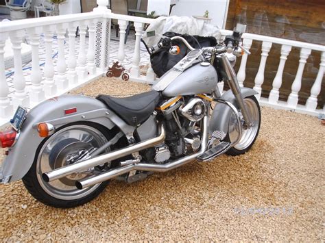 Harley Davidson Fat Boy Flstf Grey Ghost First Edition 2000 Miles