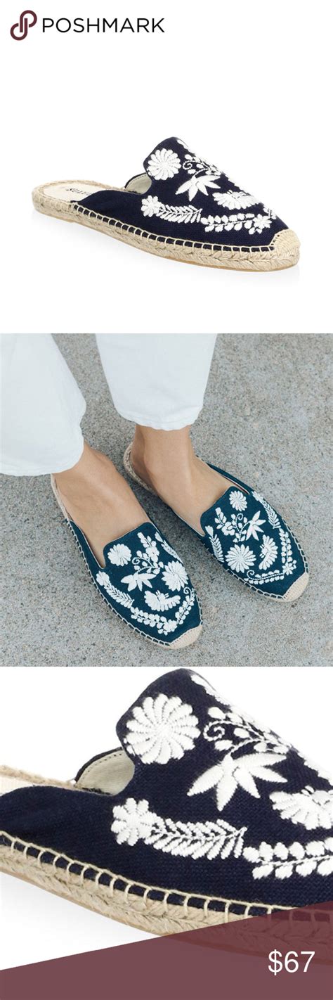 Soludos Ibiza Embroidered Slip On Mule Soludos Shoes Soludos Mules
