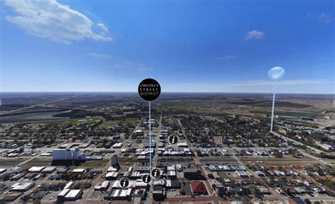 Downtown Hays Kansas 360° Aerial View By Gothirdrail