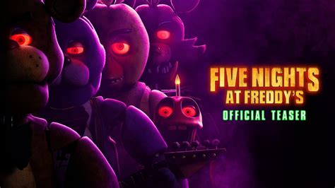 Five Nights At Freddys Official Teaser Youtube