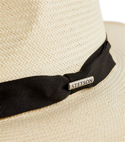 Stetson Ivory Toyo Traveller Hat Harrods Uk