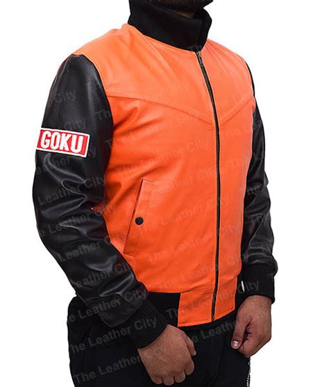 Shop now with free shipping and easy returns all over india! Dragon Ball Z Goku 59 Orange Jacket - TheLeatherCity