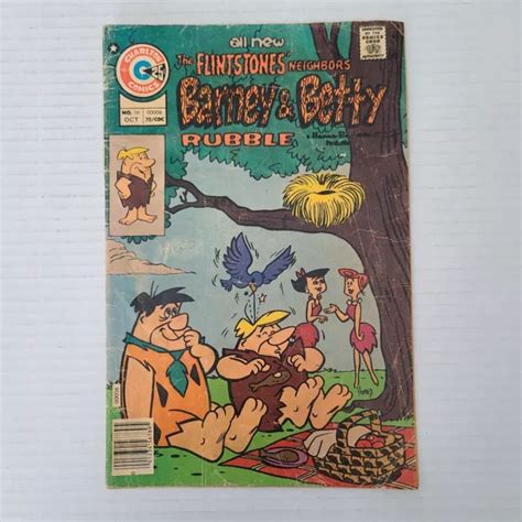 1975 Hanna Barbera The Flintstones Neighbors Barney Betty Rubble 16