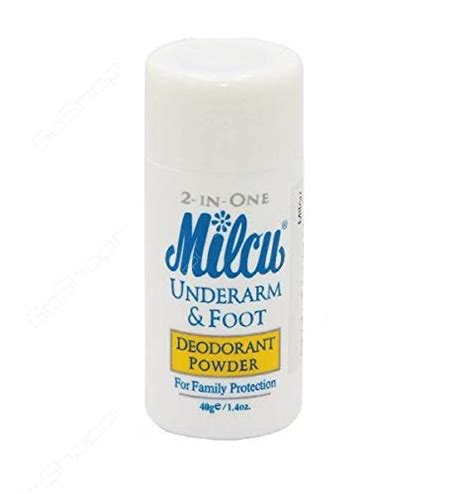 Milcu Underarm And Foot Deodorant Powder 40g Buy Online In Uae