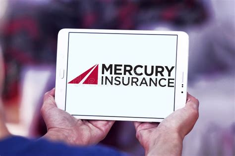 Mercury Insurance Group Logo Redaktionelles Stockfotografie Bild Von