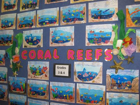Ana bikic, coral art, coral reef paintings, fish paintings, pinturas de arrecifes, pinturas submarinas, save our reefs, tropical coral. 34_march.jpg (1430×1073) | Art projects, Arts and crafts, Art