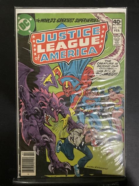 Justice League Of America 175 1980 Comic Books Bronze Age Dc