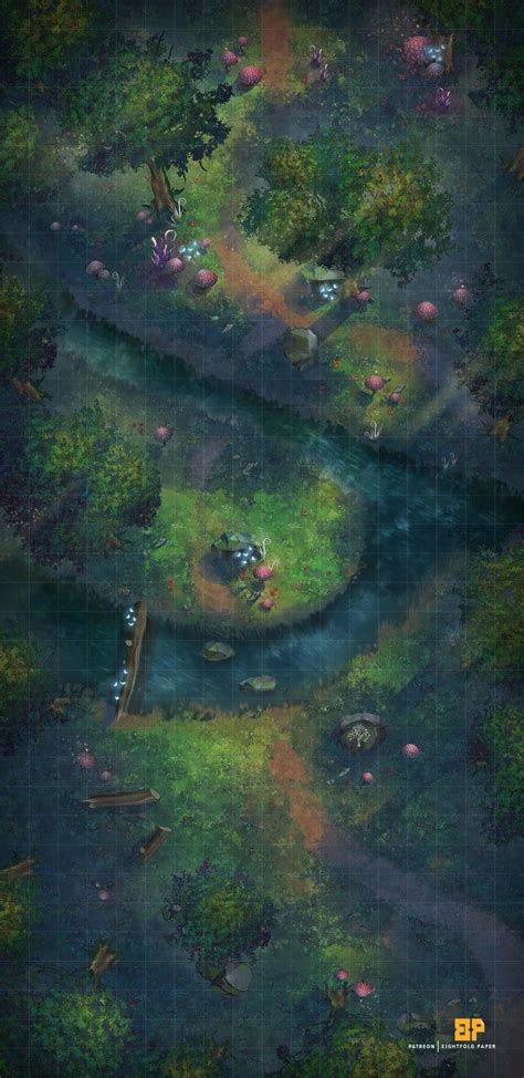 Forest Map Magic Forest Forest Fairy Fantasy Forest Fantasy Map