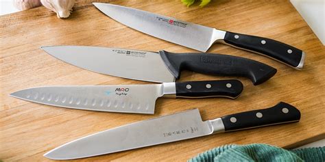knives chef knife chefs kitchen cooks couteau tools steel couteaux chopping under butcher brands zwilling henckels most types cutting carbon
