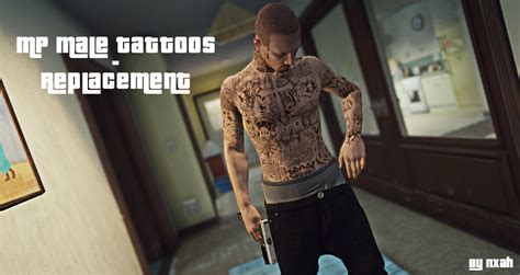 Upper Body Tattoo Replacements For Mp Male Sp Fivem Gta Mod My Xxx Hot Girl