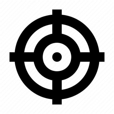 Aim Crosshair Focus Shooting Target Target Icon