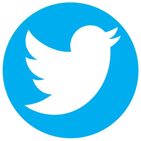Download High Quality Twitter Transparent Logo Round Transparent Png
