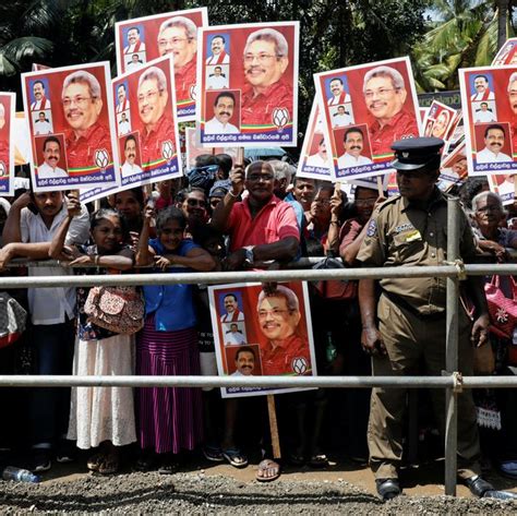 In Sri Lankan Vote Tamils Seek Defeat Of Wars Victor Wsj