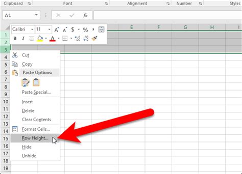 How To Set Row Height And Column Width In Excel Using The Keyboard Riset