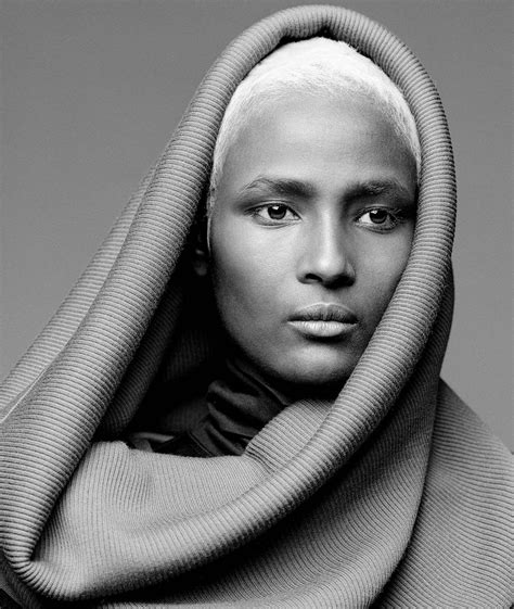 waris dirie photo by clive arrowsmith © strong black woman grace beauty beautiful black women