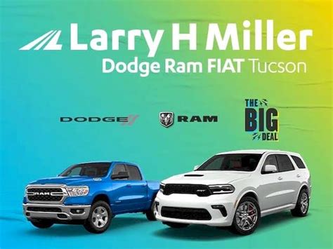 Larry H Miller Dodge Ram Fiat Tucson Dodge Fiat Ram Service