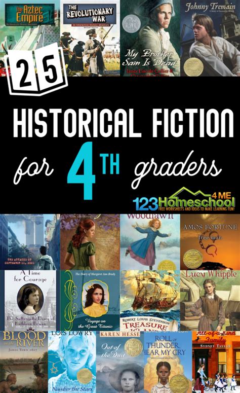 25 Historical Fiction Books For 4th Graders They Cant Put Down