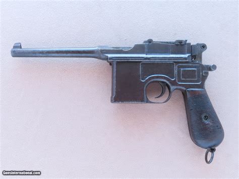 Ww1 Mauser C96 Broomhandle Pistol In 30 Mauser All Matching And All