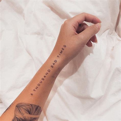 55 Word Tattoo Ideas And Designs That Are Anything But Boring