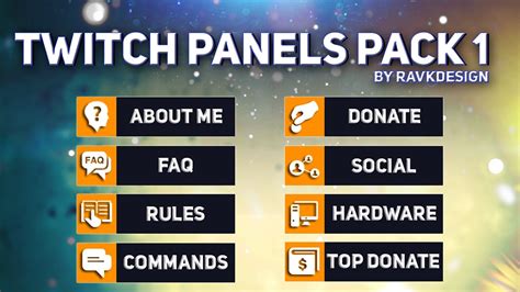 Make free twitch panels or download one of our free templates. Free Twitch Panels/Buttons Template DOWNLOAD [ENG/PL ...
