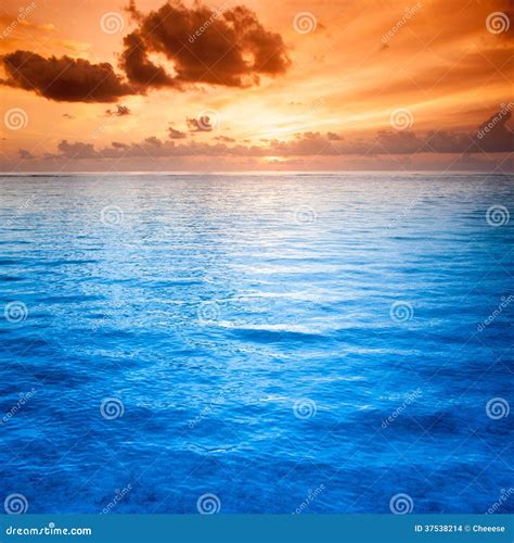 Tropical Blue Sea Water Stock Photo Image Of Recreation 37538214
