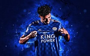 Download wallpapers James Justin, 2019, english footballers, Leicester ...