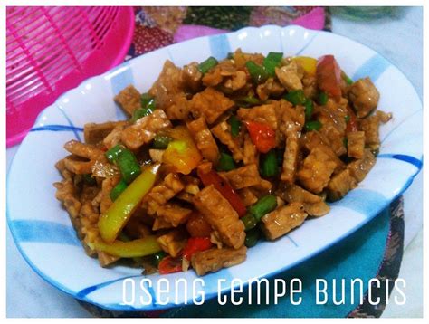Resep masakan buncis dan kols : Resep masakan Oseng tempe buncis - Dapur Yuli
