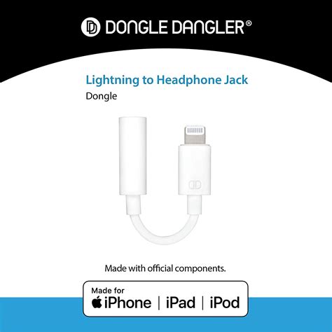 Best Dongle Dangler 35mm Headphone Jack Adapter Works With Iphone