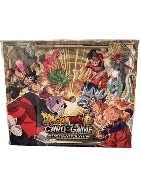 Dragon Ball Super Card Game Ultimate Box Set Brand New 811039031008 Ebay