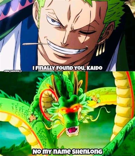 This Time Zoro Has Reached Dragon Ball Universe And Somehow Mistook