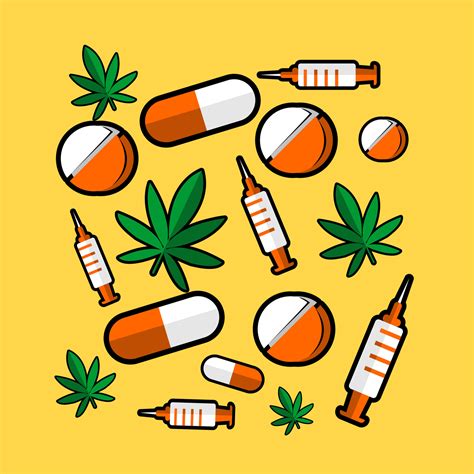 Set Of Drugs Pharmacy Cartoon Vector Drawing 7725561 Vector Art At Vecteezy