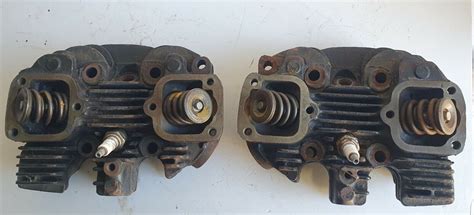 Oem Harley Davidson Ironhead Sportster Cylinder Heads Ebay