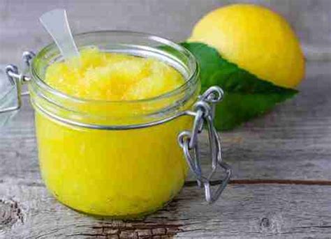 Homemade Lemon Face Scrub For Brighter Smoother Complexion