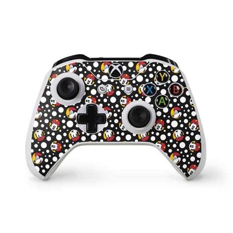 Minnie Mouse Bubbles Xbox One S Controller Skin Xbox One S Disney Accessories Xbox One