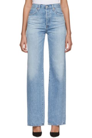 Citizens Of Humanity Blue Annina High Rise Jeans SSENSE