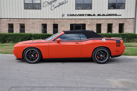 Orange Dodge Challenger Convertible Dodge Challenger Challenger