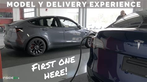 Taking Delivery Of The First Tesla Model Y In Charlotte Nc Youtube